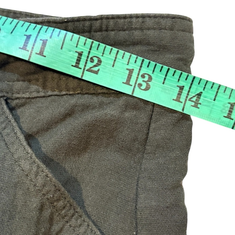 Zara Women's Cargo wide legs- Dark Green pants size XS - Picture 5 of 10